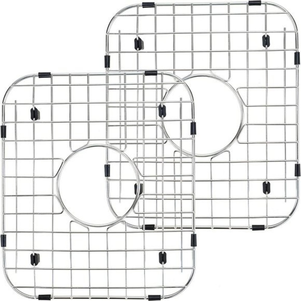 Kitchen Sink Bottom Grid Protector Stainless Steel 2 Piece 13 5/8 x 11 5/8 inch